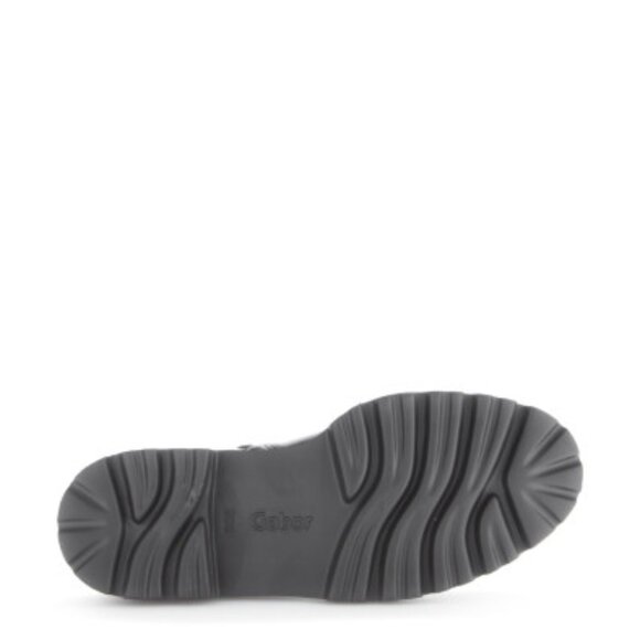 NWT GABOR US5.5 Ankle Boot Patent Leather Platform Zip/Lace Black UK3 / US5.5 - Picture 5 of 16